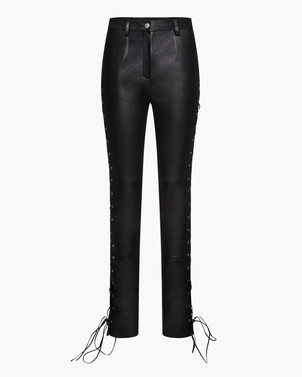 Magda Butrym Leather Pants in Black Lyst