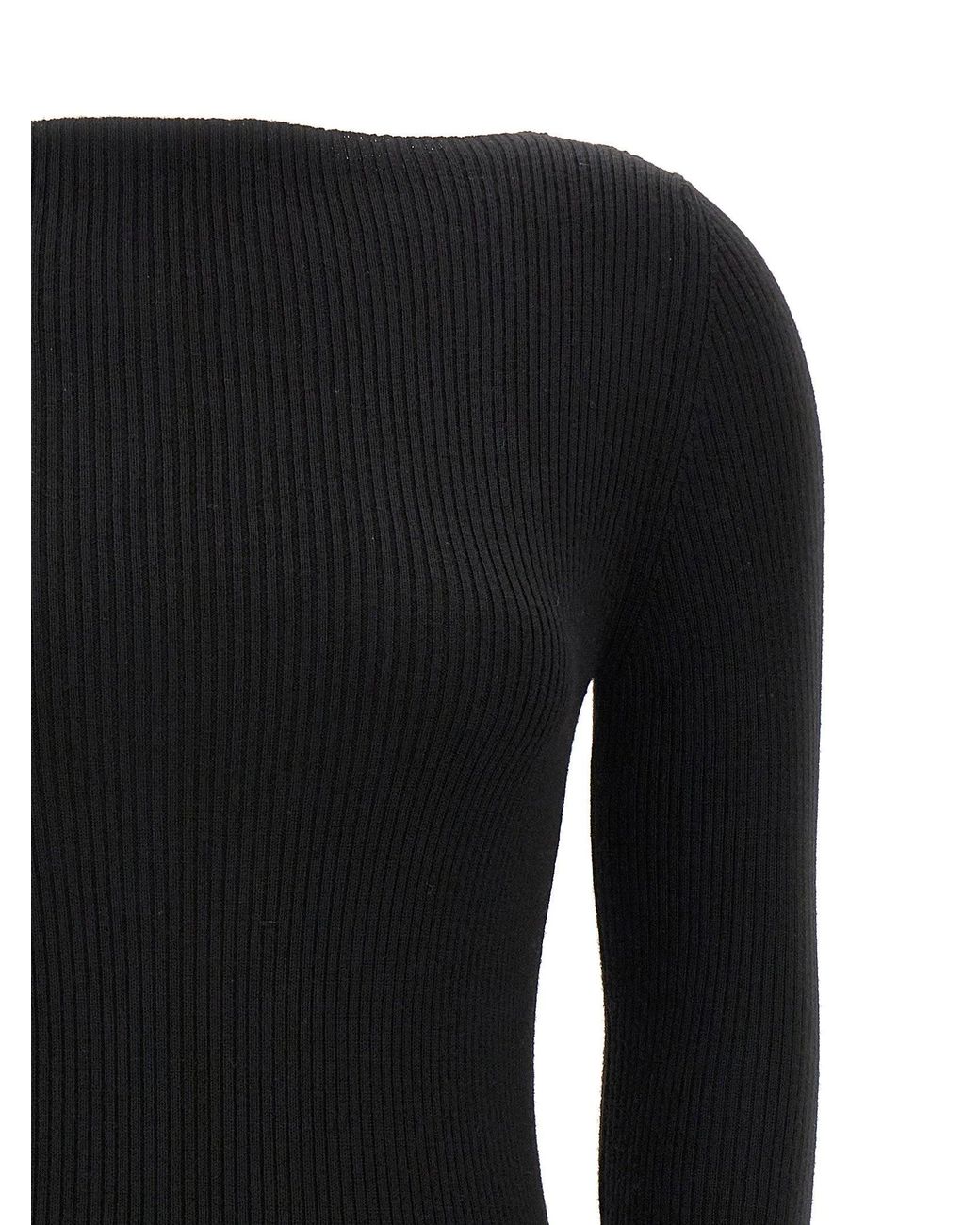 Rick Owens Black Al Top Sweater