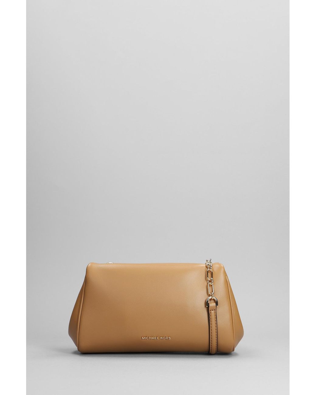 Michael Kors Belle Shoulder Bag In Leather Color Leather Lyst UK