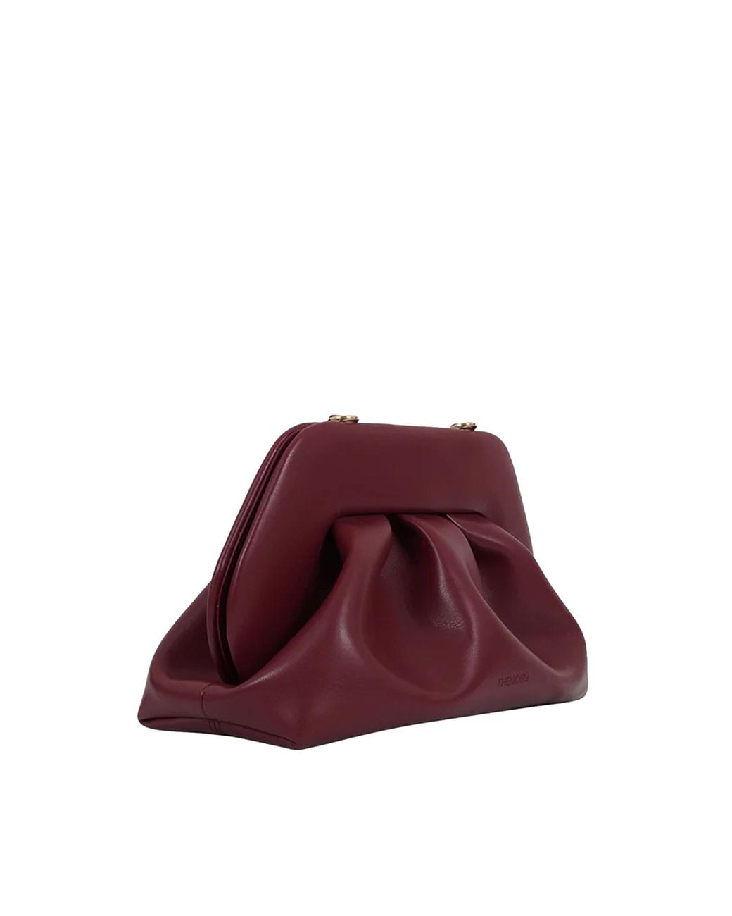 THEMOIRÈ Purple Handbag Bios Medium Vegan Polyurethane Hand Bags