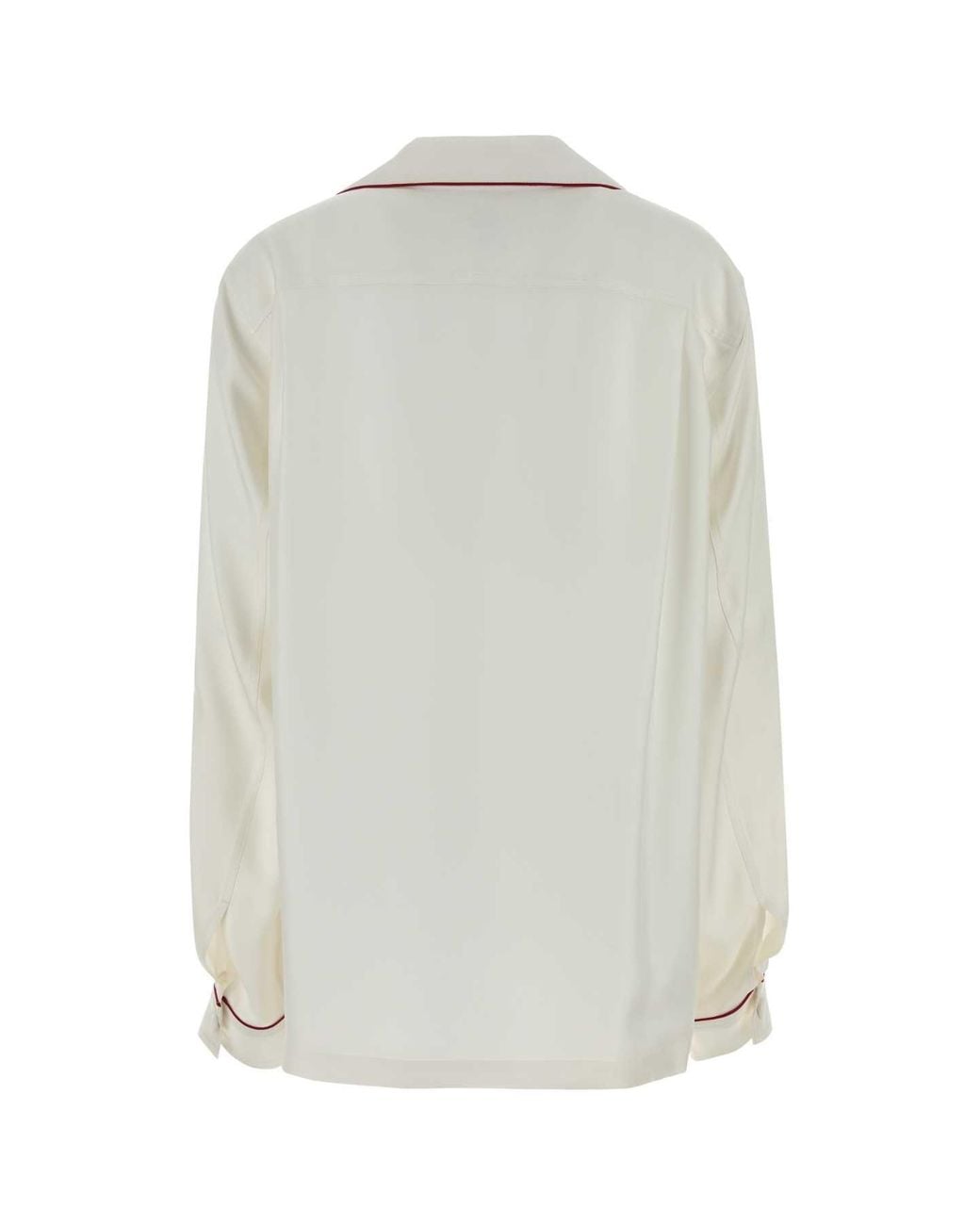 Tom Ford Gray Tom Ford Silk Pajama-Style Shirt