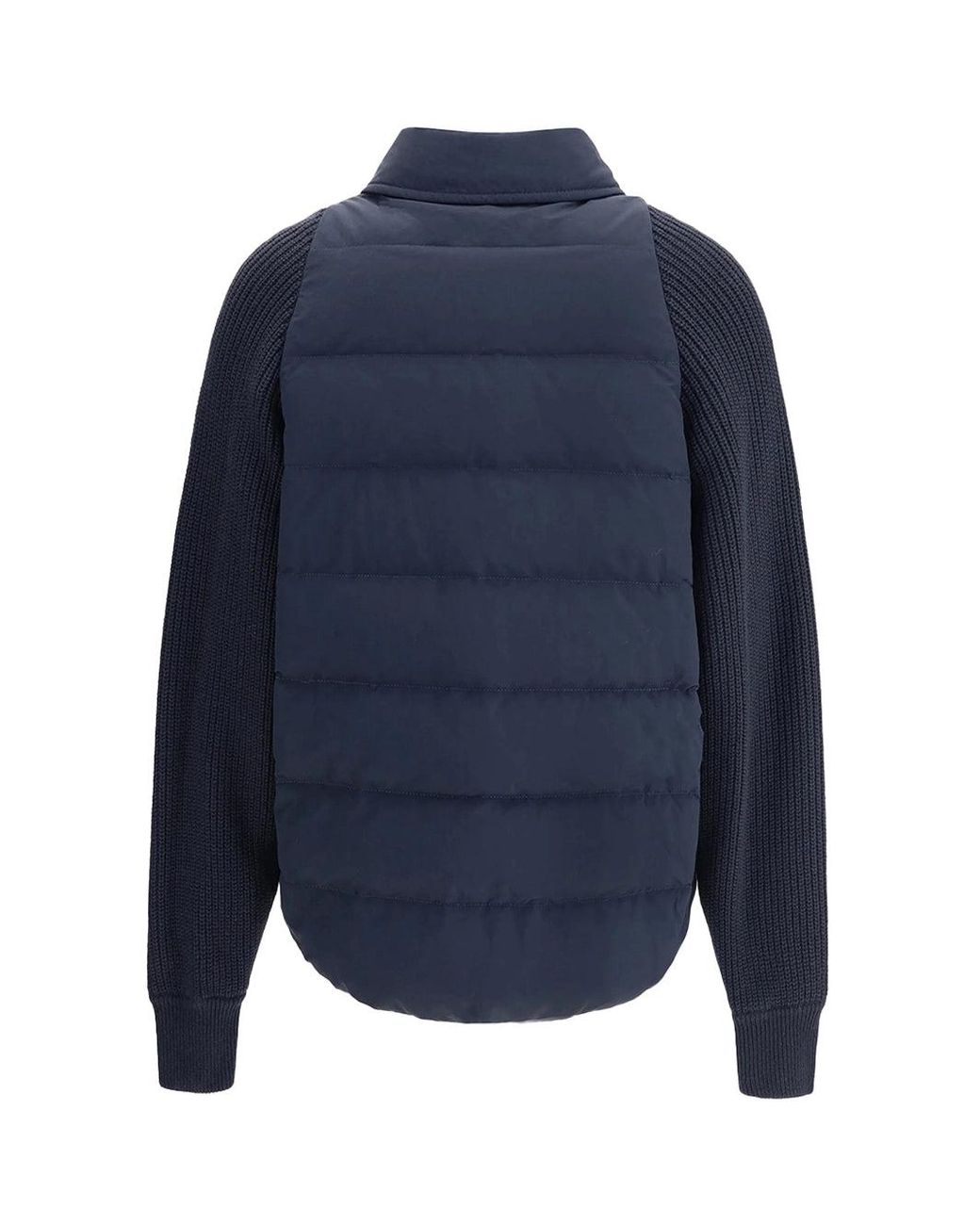 Brunello Cucinelli Blue Down Jacket
