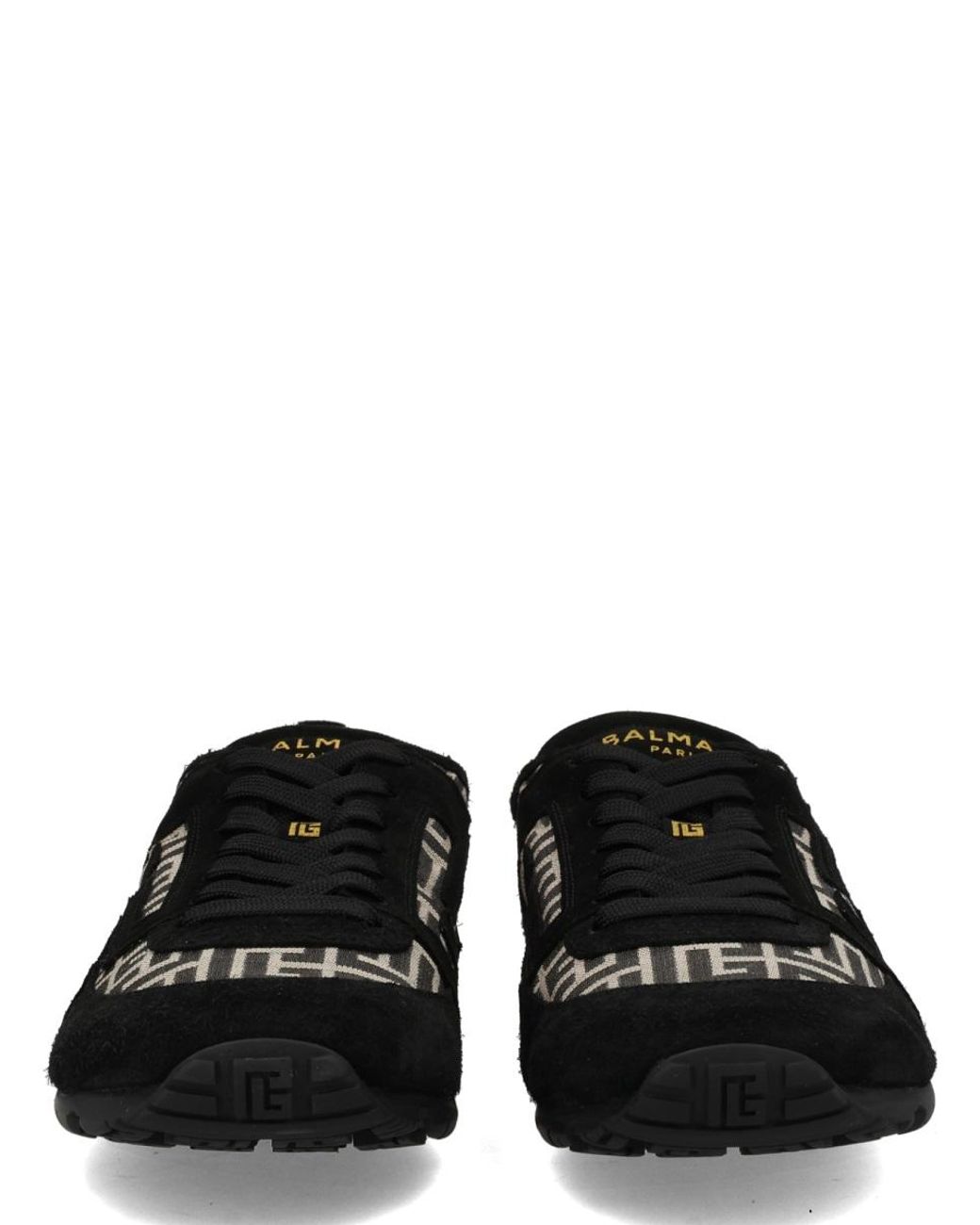 Balmain Black Balmain Racer 45 Sneaker for men