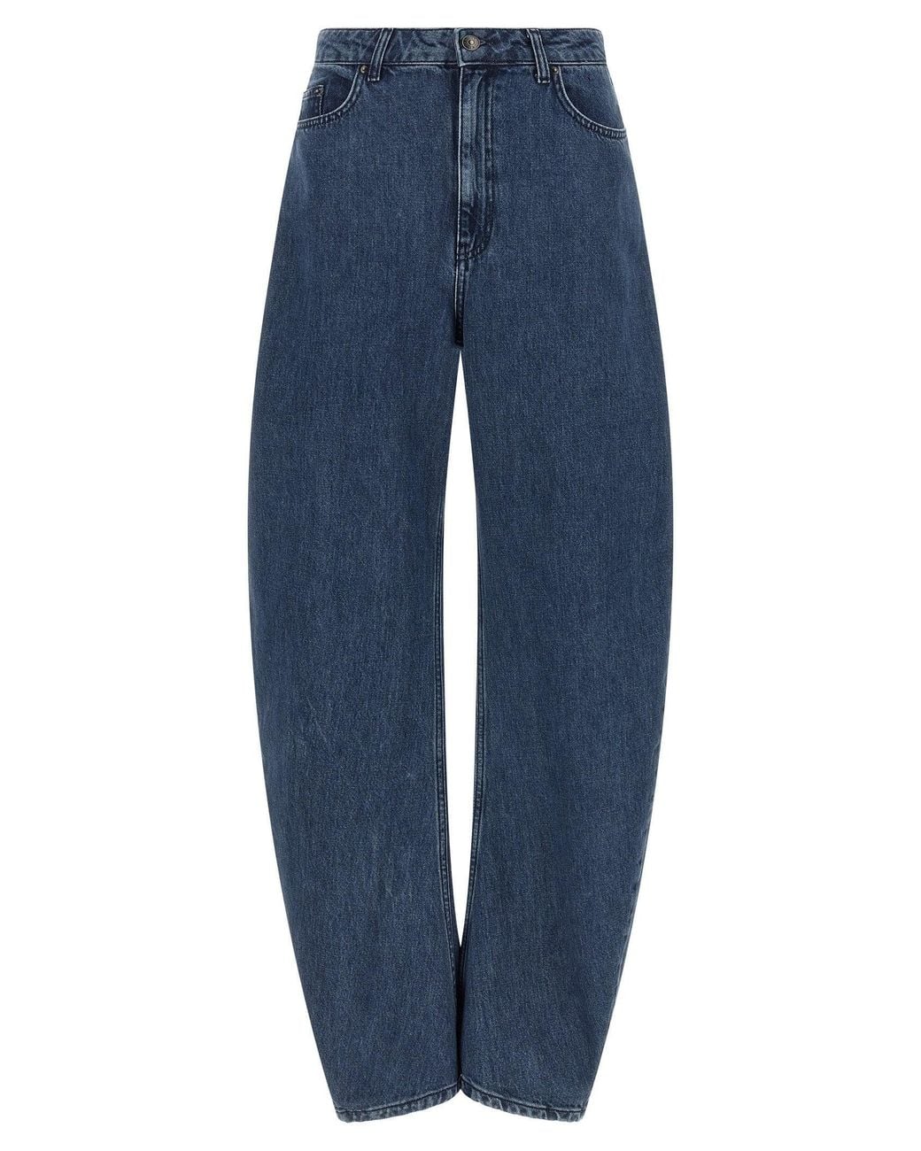 ROTATE BIRGER CHRISTENSEN Barrel Leg Jeans in Blue | Lyst