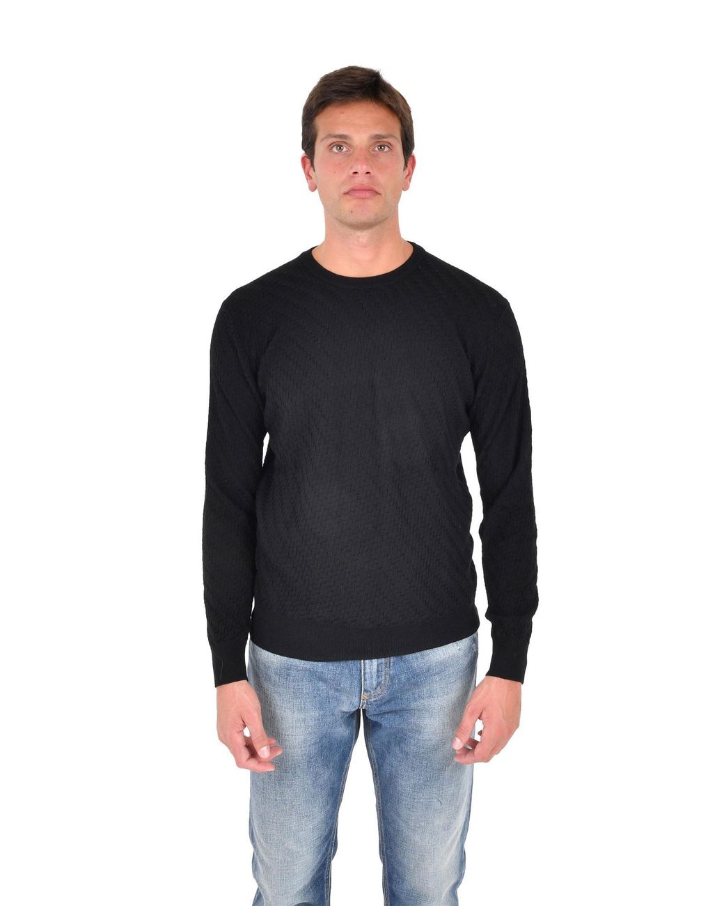 Low Brand Blue Sweater for men
