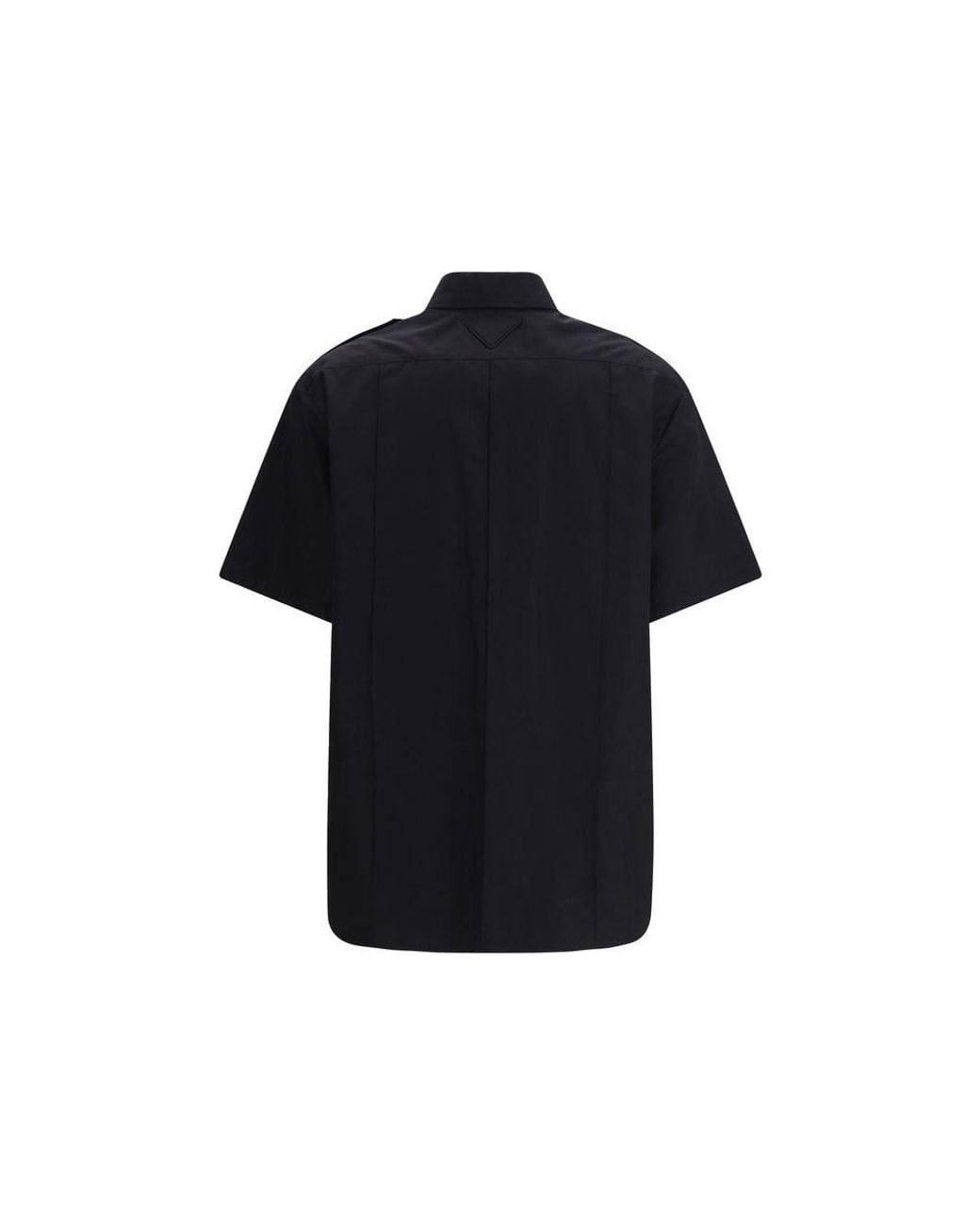 Prada Black Cotton Shortsleeve Shirt