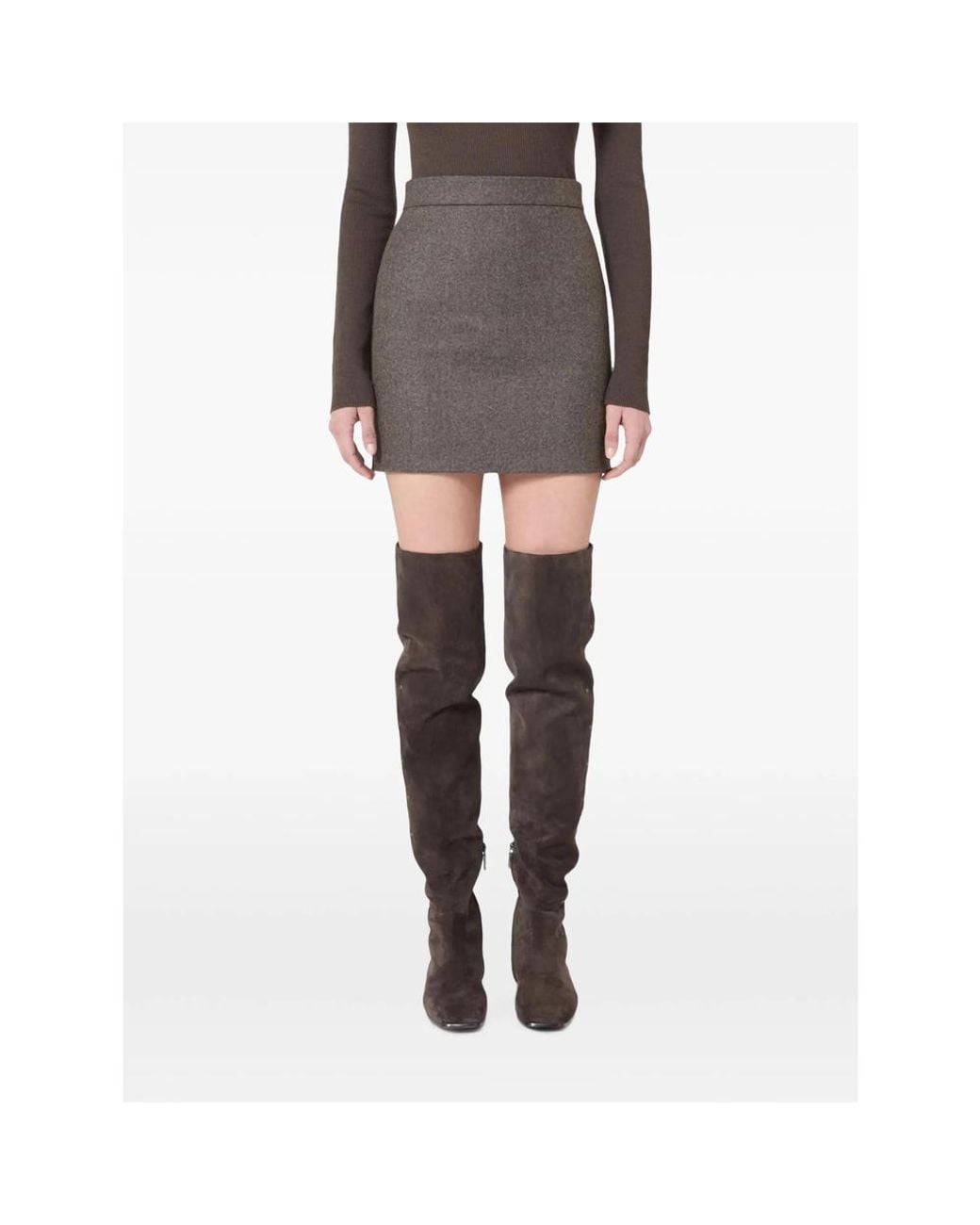 Max Mara Gray Skirts