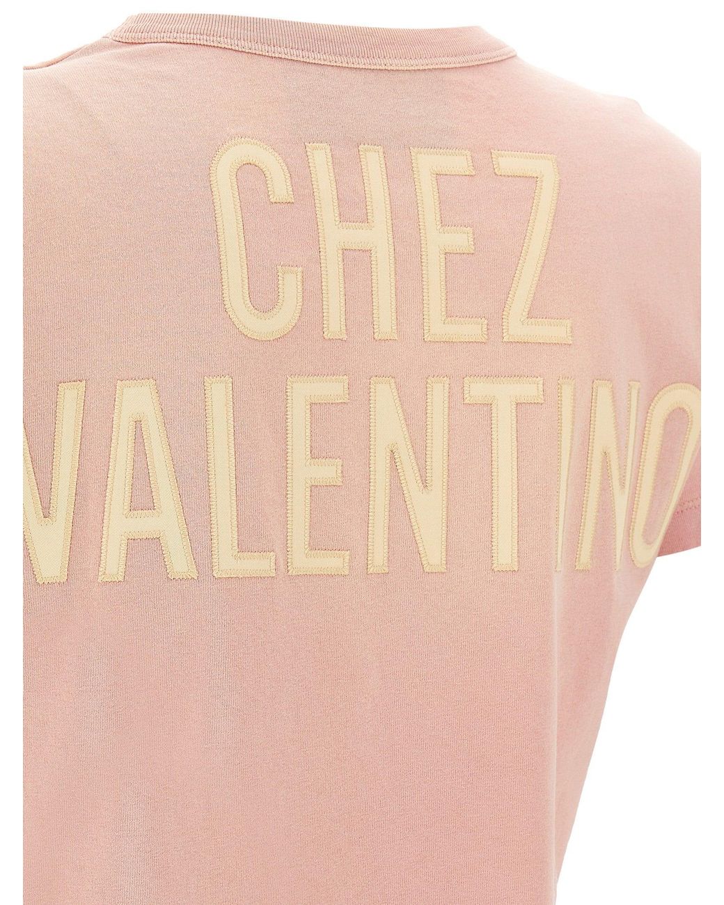 Valentino Garavani Panther Lady T-shirt Pink