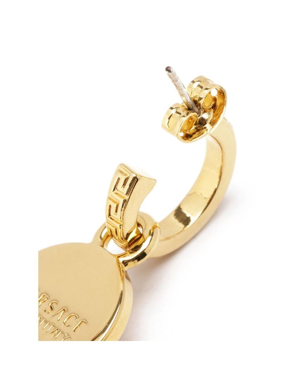 Versace Metallic Earrings