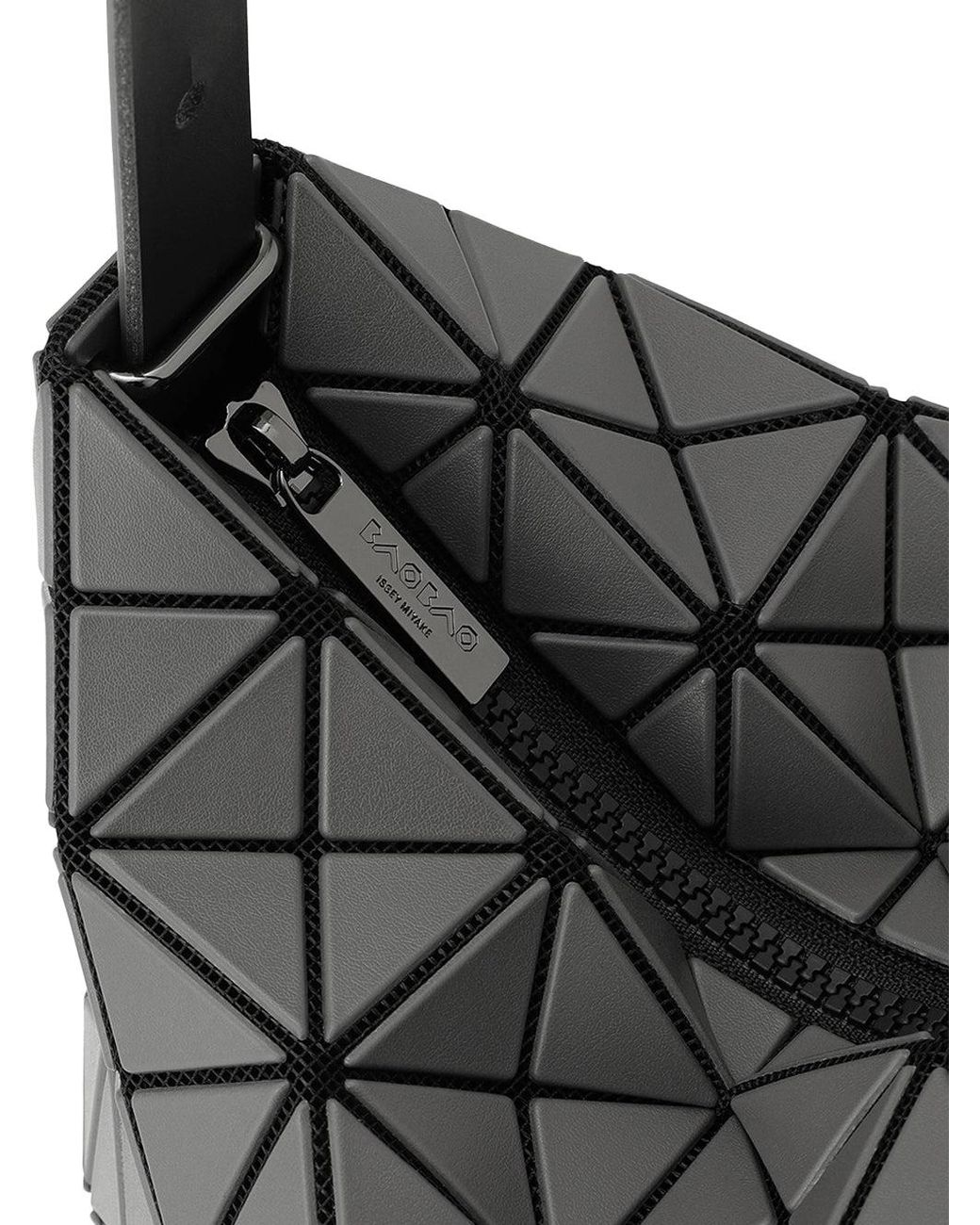 Issey Miyake Gray Bao Bao Valley Bag Charcoal