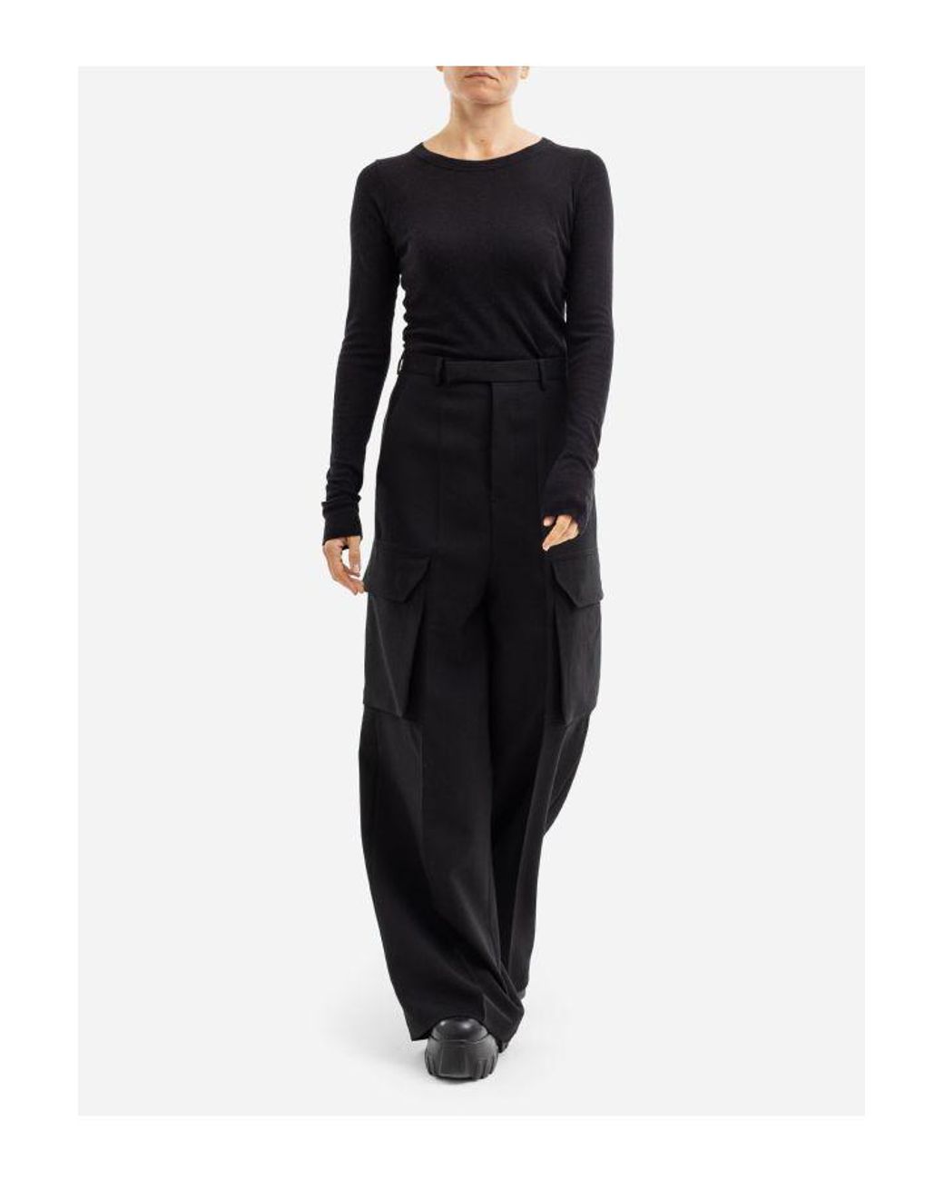 Rick Owens Black Pantalon Trousers
