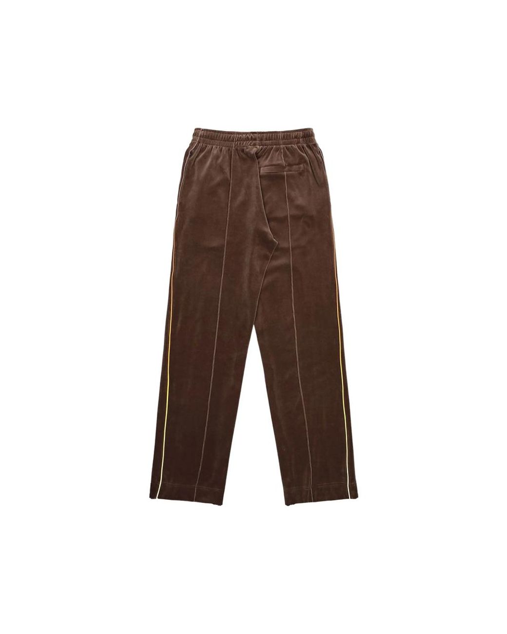 Casablanca Brown Velour Track Pants for men