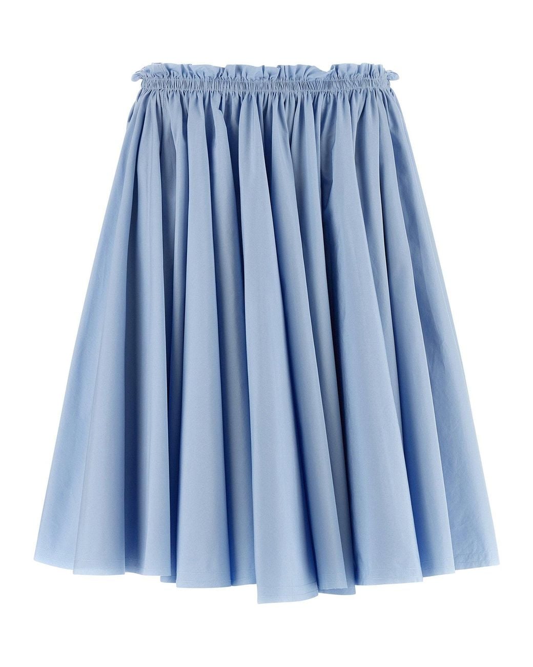 AMI Blue Wheel Skirt