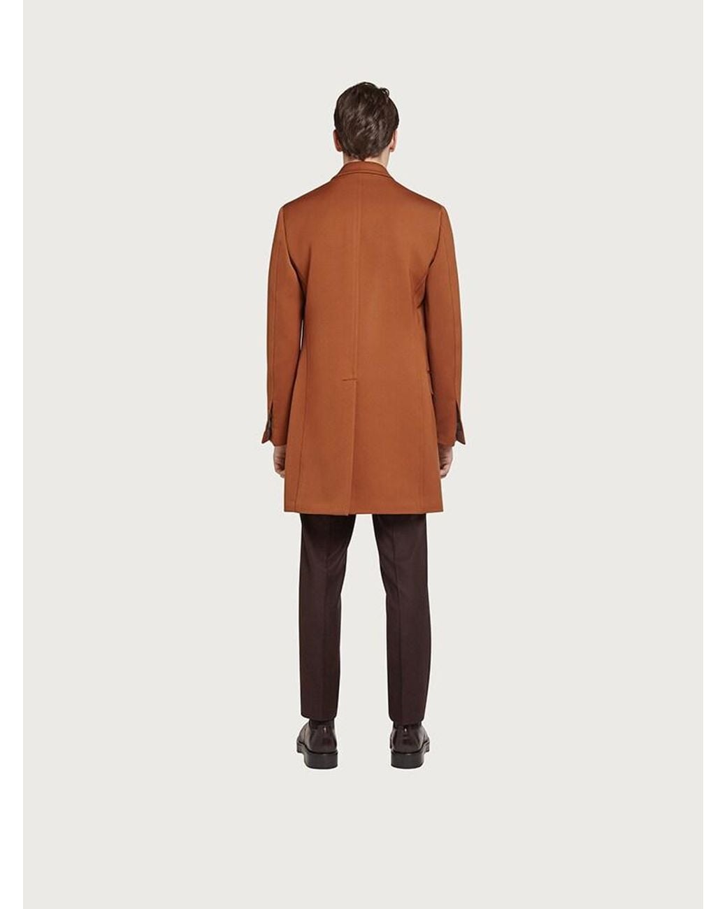 Ferragamo White Coat Clothing for men