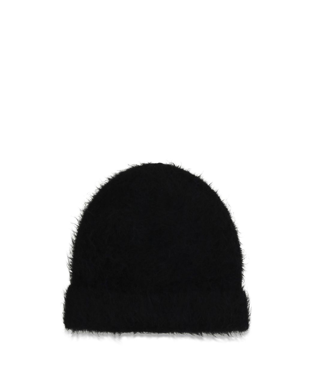 Séfr Black Séfr Fuzzy Alpaca-Blend Beanie for men