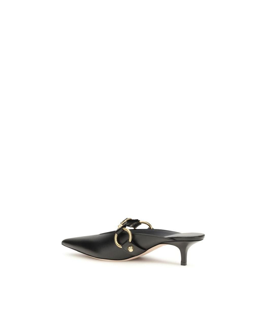 Balenciaga Multicolor Black Calf Leather Bos Taurus Mules