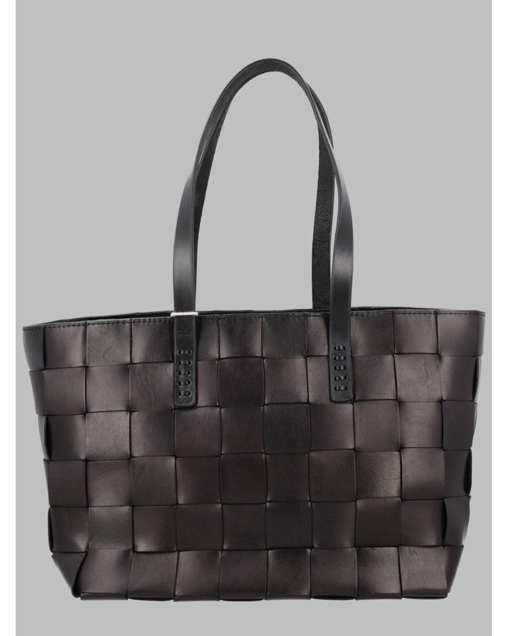 Dragon Diffusion Black Japan Leather Tote Bag Hand