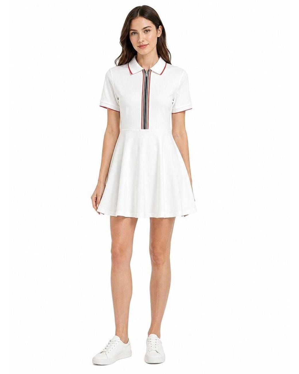Burberry White Dress 100 Cotton