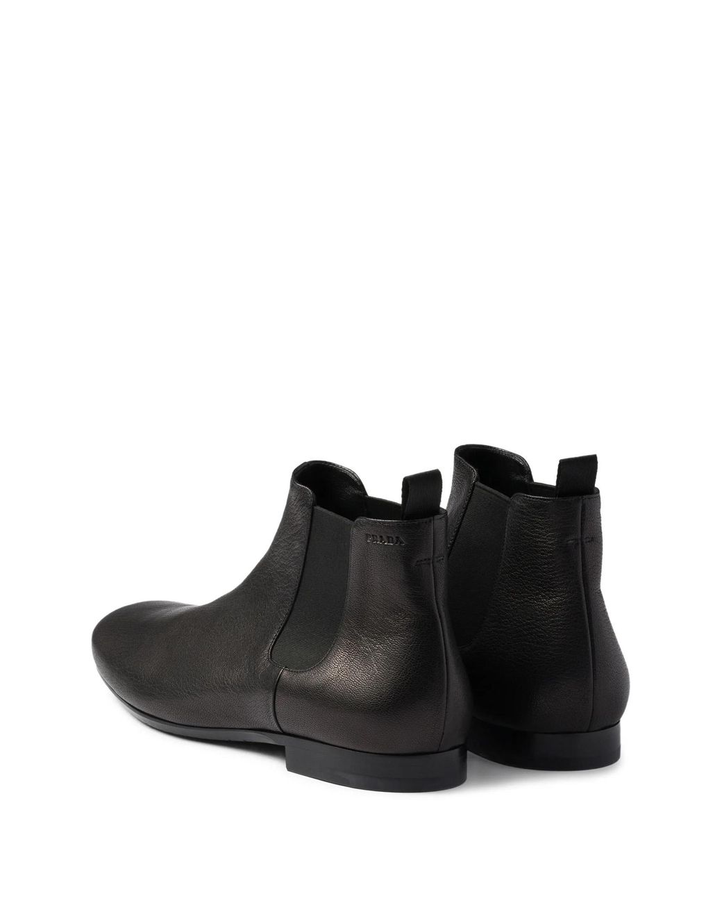 Prada Black Boots Leather for men