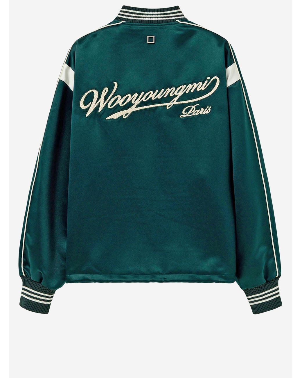 Wooyoungmi Green Jacket Nylon Polyester for men