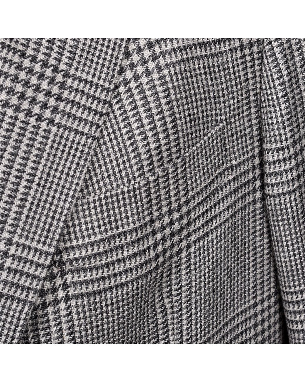 Brunello Cucinelli Blue Gray Wool Blazer for men