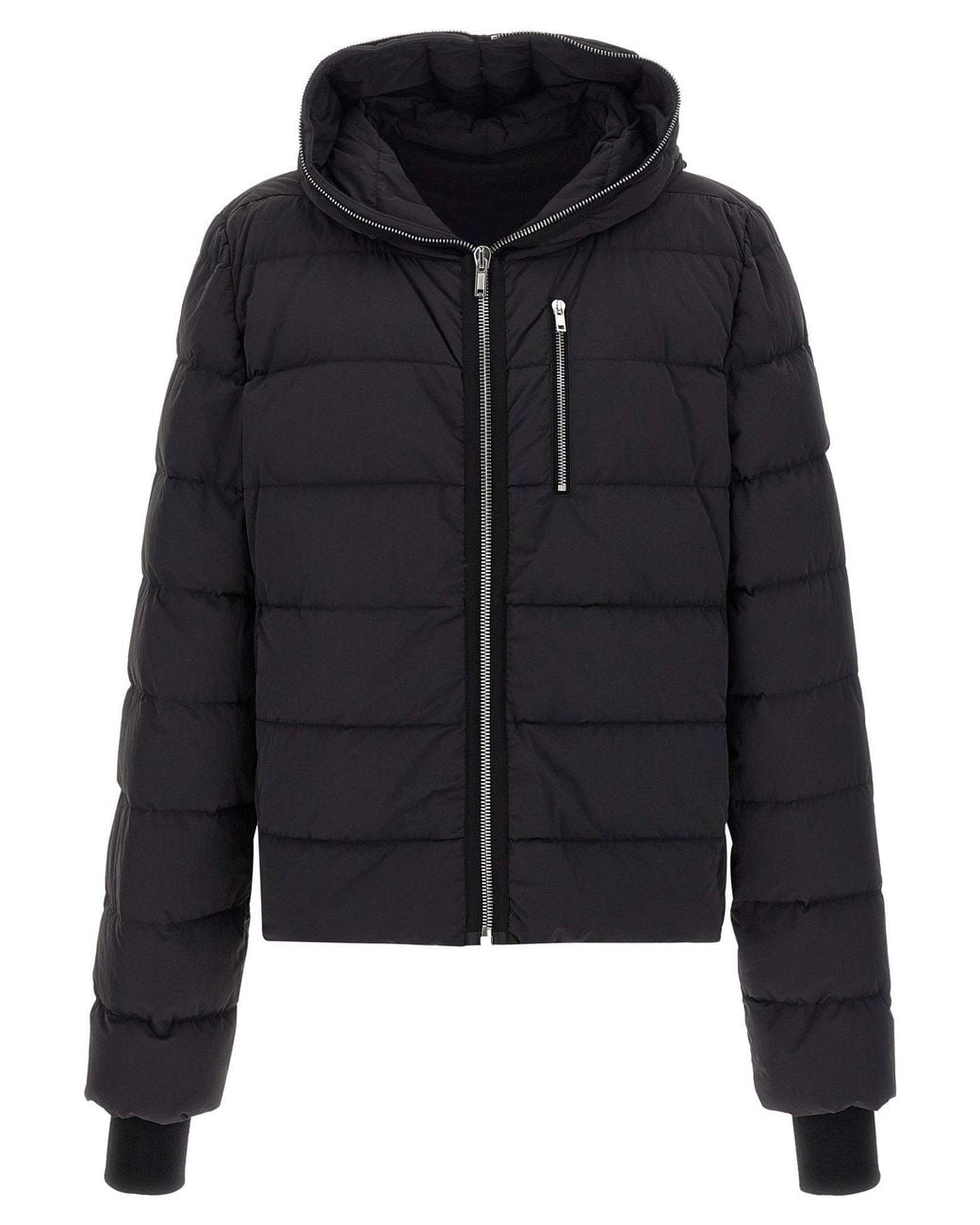 Rick Owens Black Down Jacket