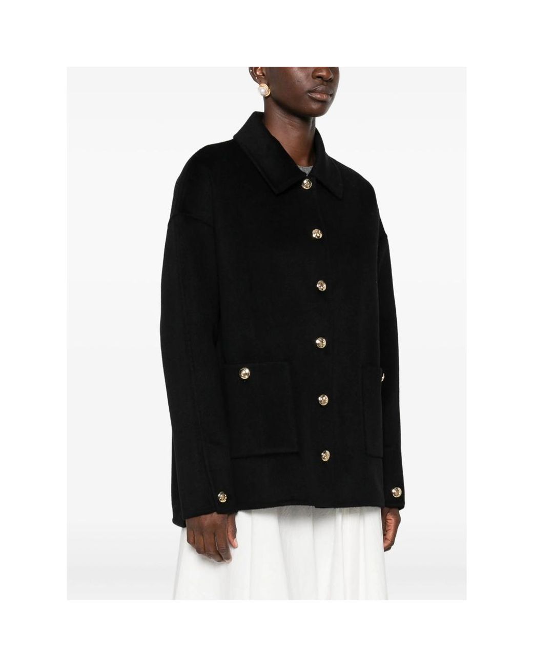 Anine Bing Black Oversized Outerwear