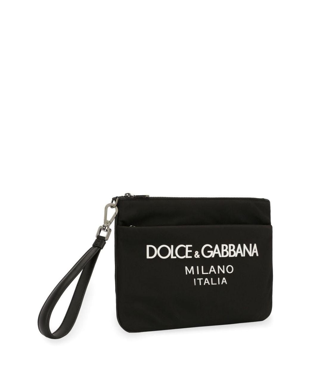 Dolce & Gabbana Black Nylon Pouch