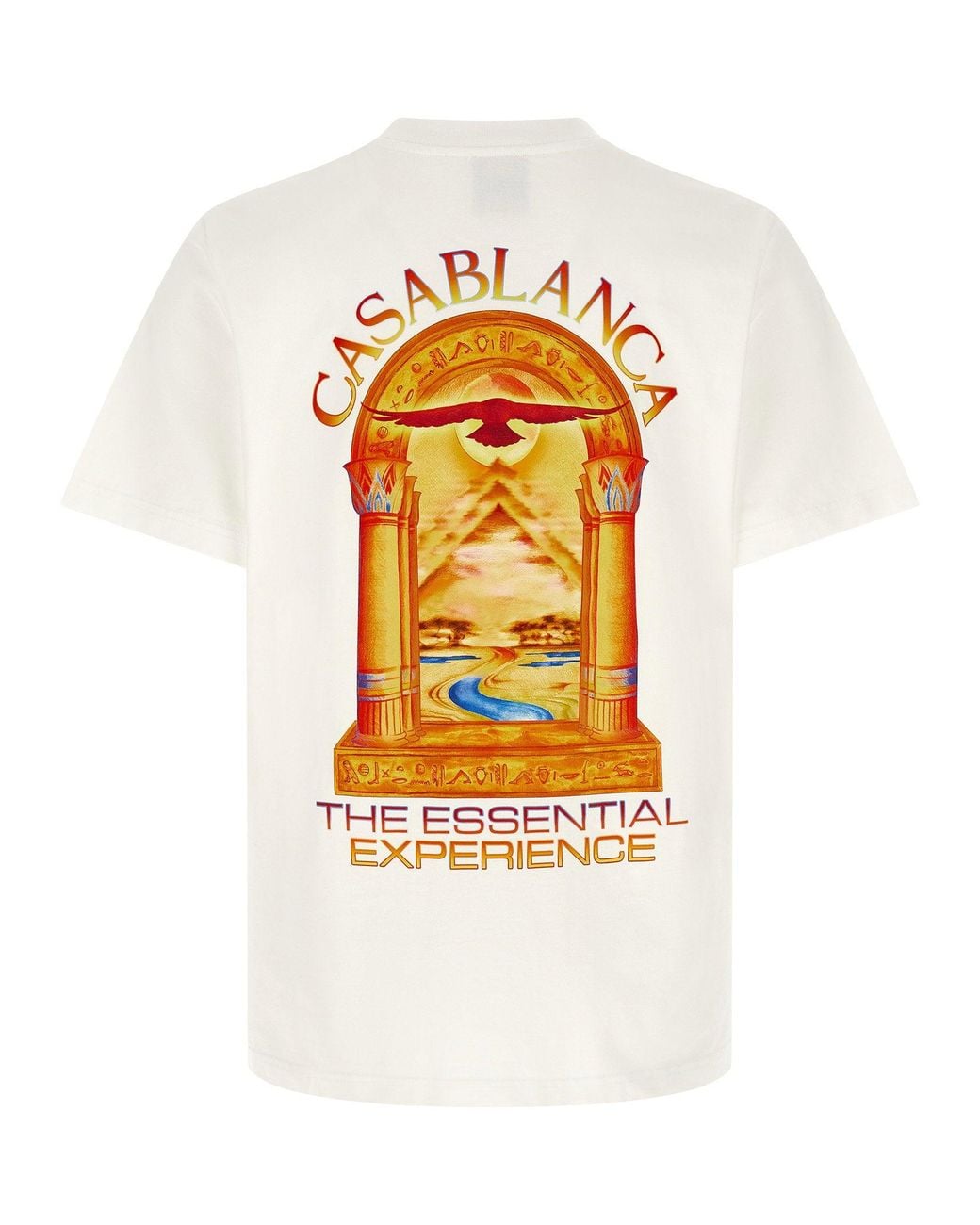 CASABLANCA Hermons Mirage Arch Graphic T-Shirt in White for Men | Lyst