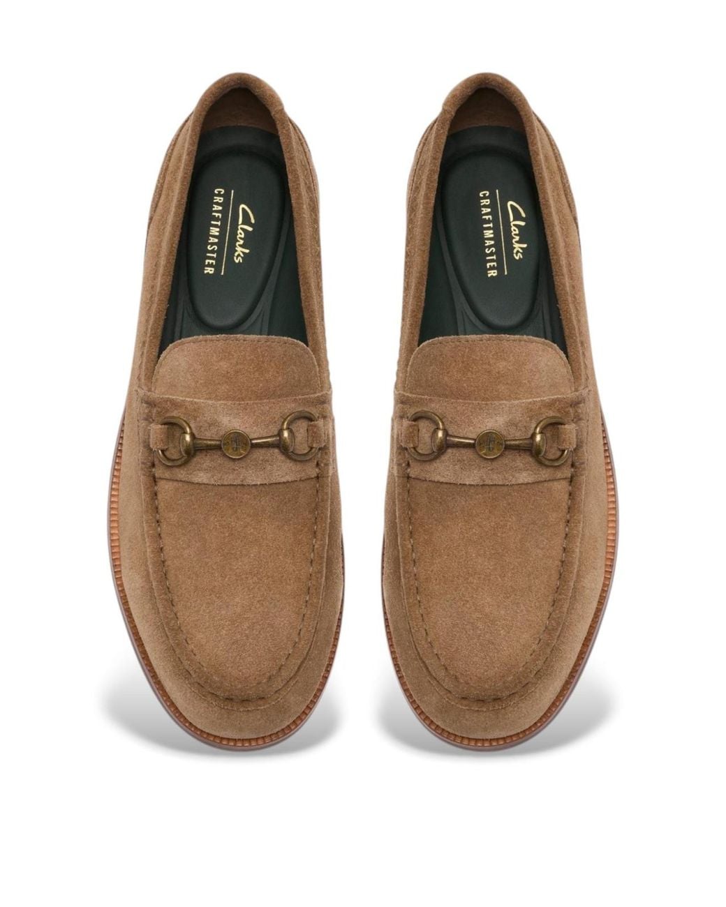 Clarks Brown Craft James Lt Loafers Shoes & Sandals for men