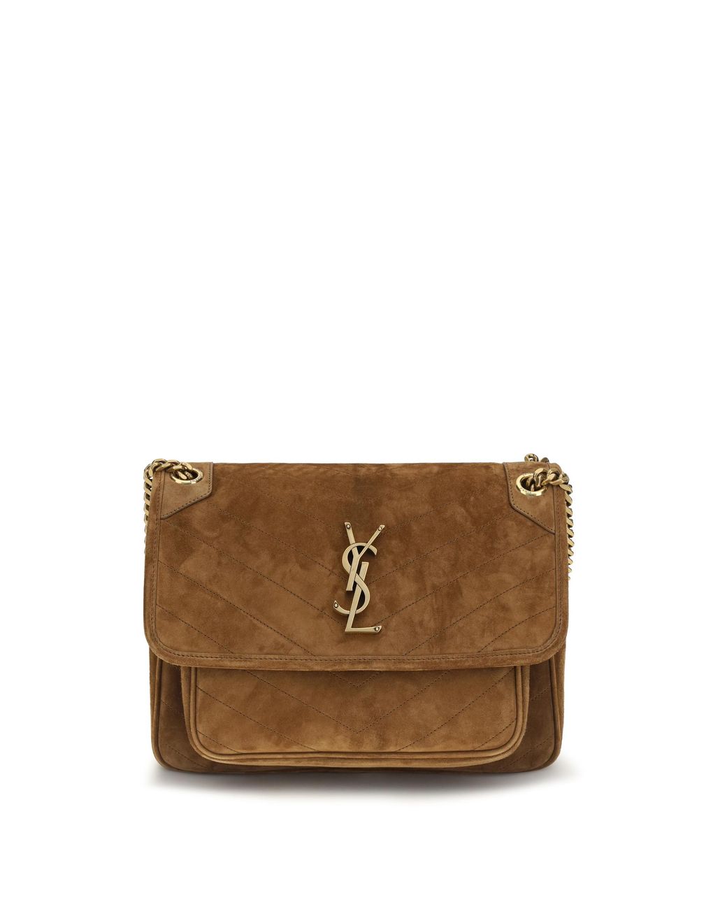 Saint Laurent Brown Saint Laurent Niki Shoulder Bag