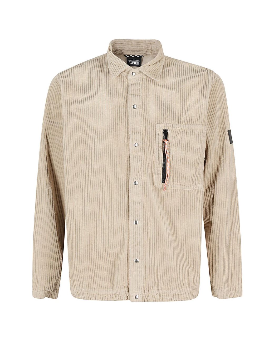 Aries Corduroy Overshirt in Natural for Men | Lyst