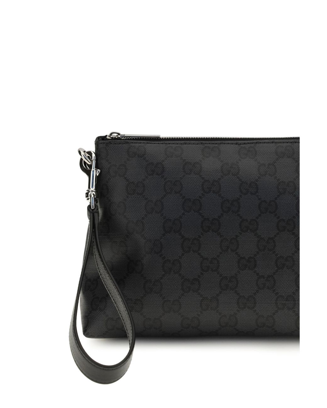 Gucci Black Small Essence Classic Pouch for men