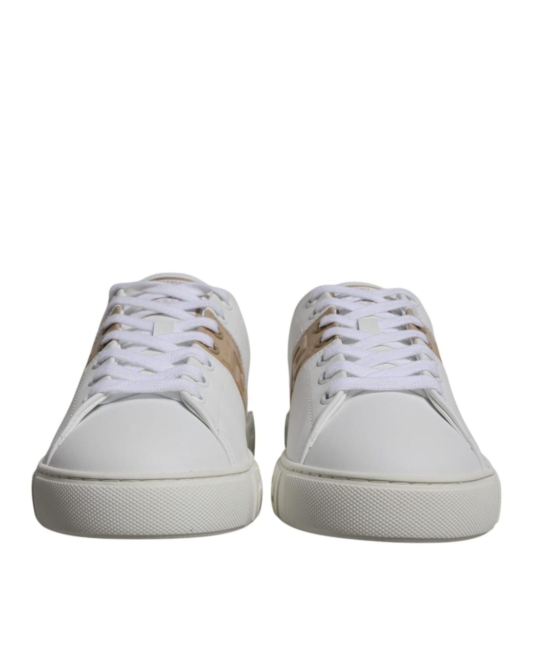 Versace Gray Greca Sneakers Lowtop Style for men