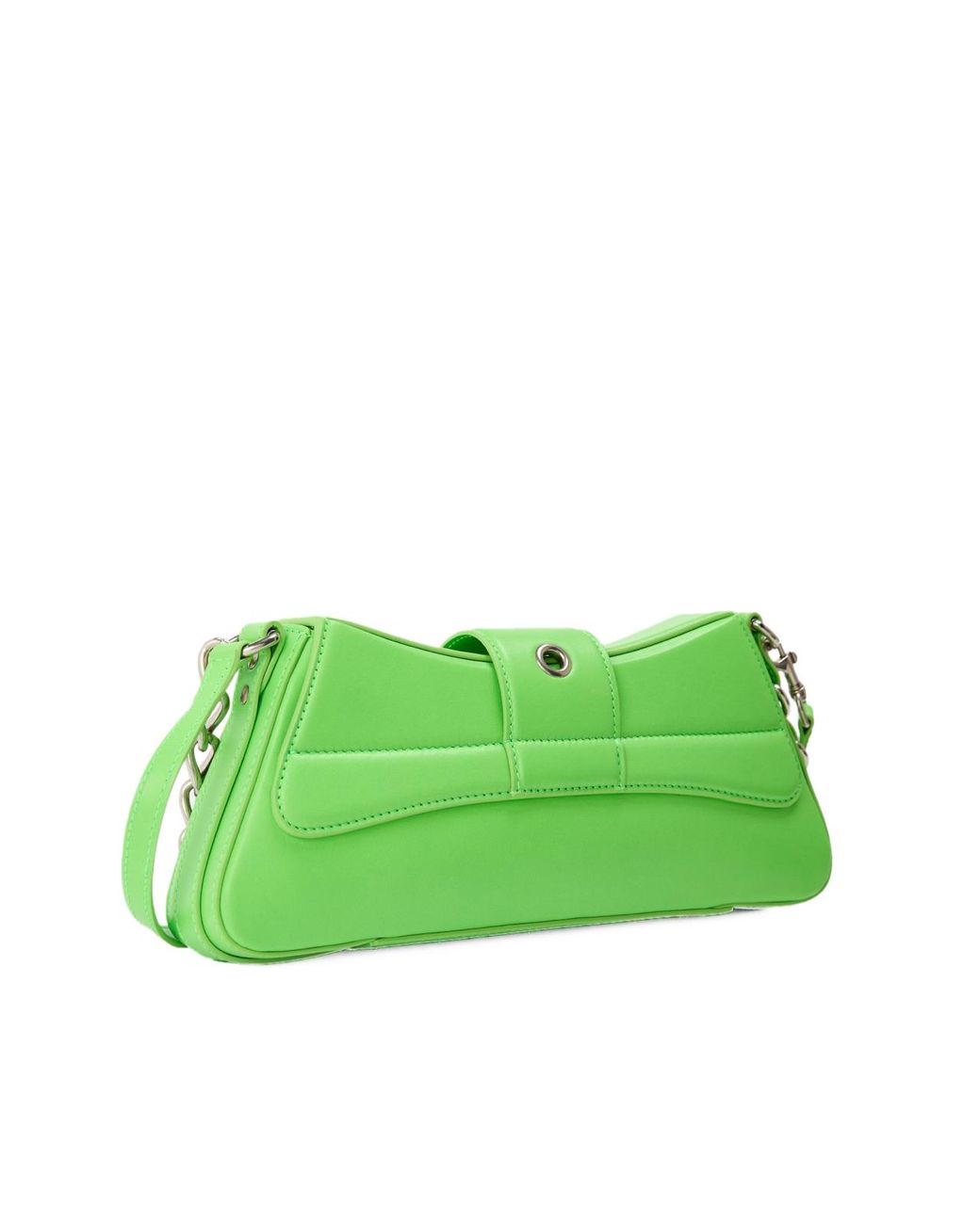 Balenciaga Green Lindsay Shoulder Bag