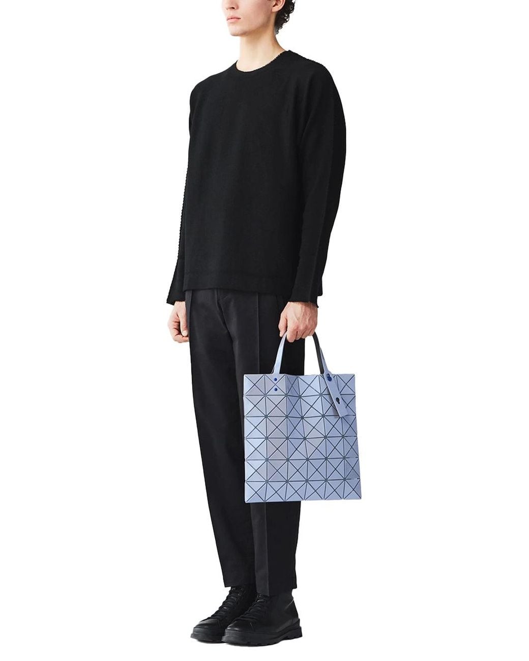 Issey Miyake Blue Bao Bao Lucent Tote Bag