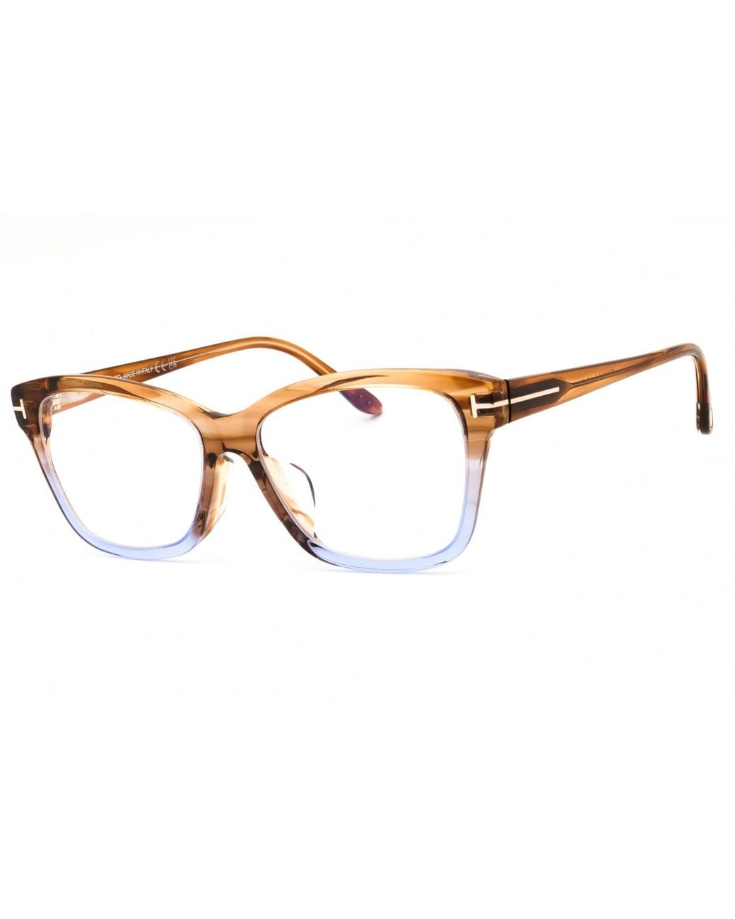 Tom Ford Black Tom Ford Ft5597Fb Cat Eye Acetate Eyeglasses