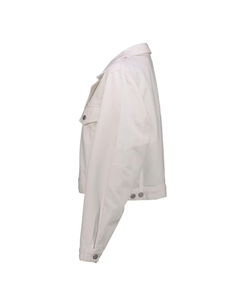 Lemaire White Cropped Jacket