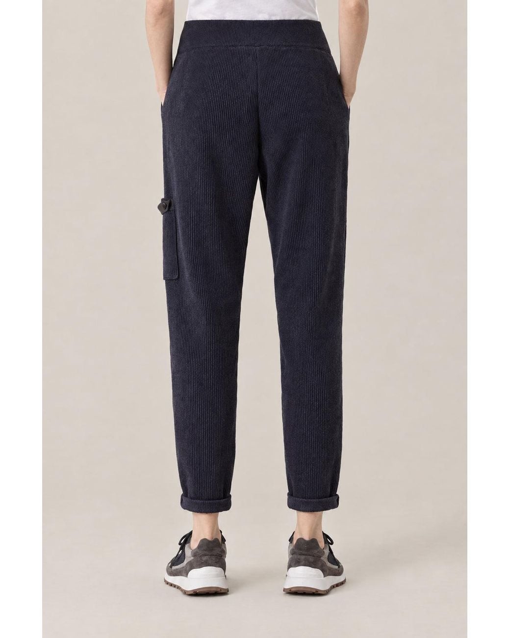 Brunello Cucinelli Blue Pants M19189579_C8901 Nwt