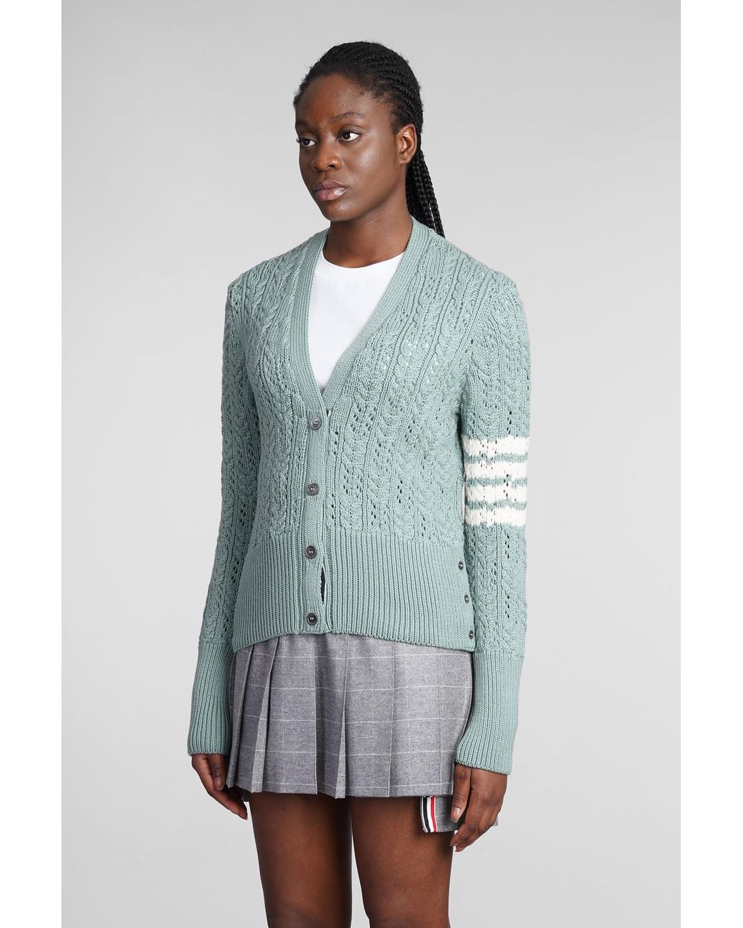 Thom browne shop women's cardigan