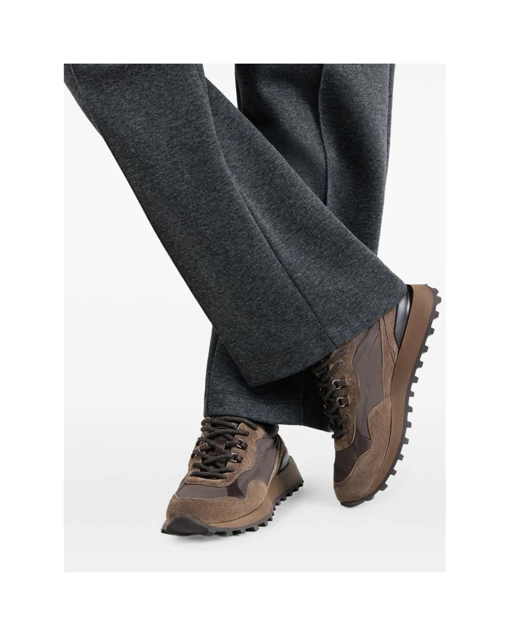 Brunello Cucinelli Brown Trainers
