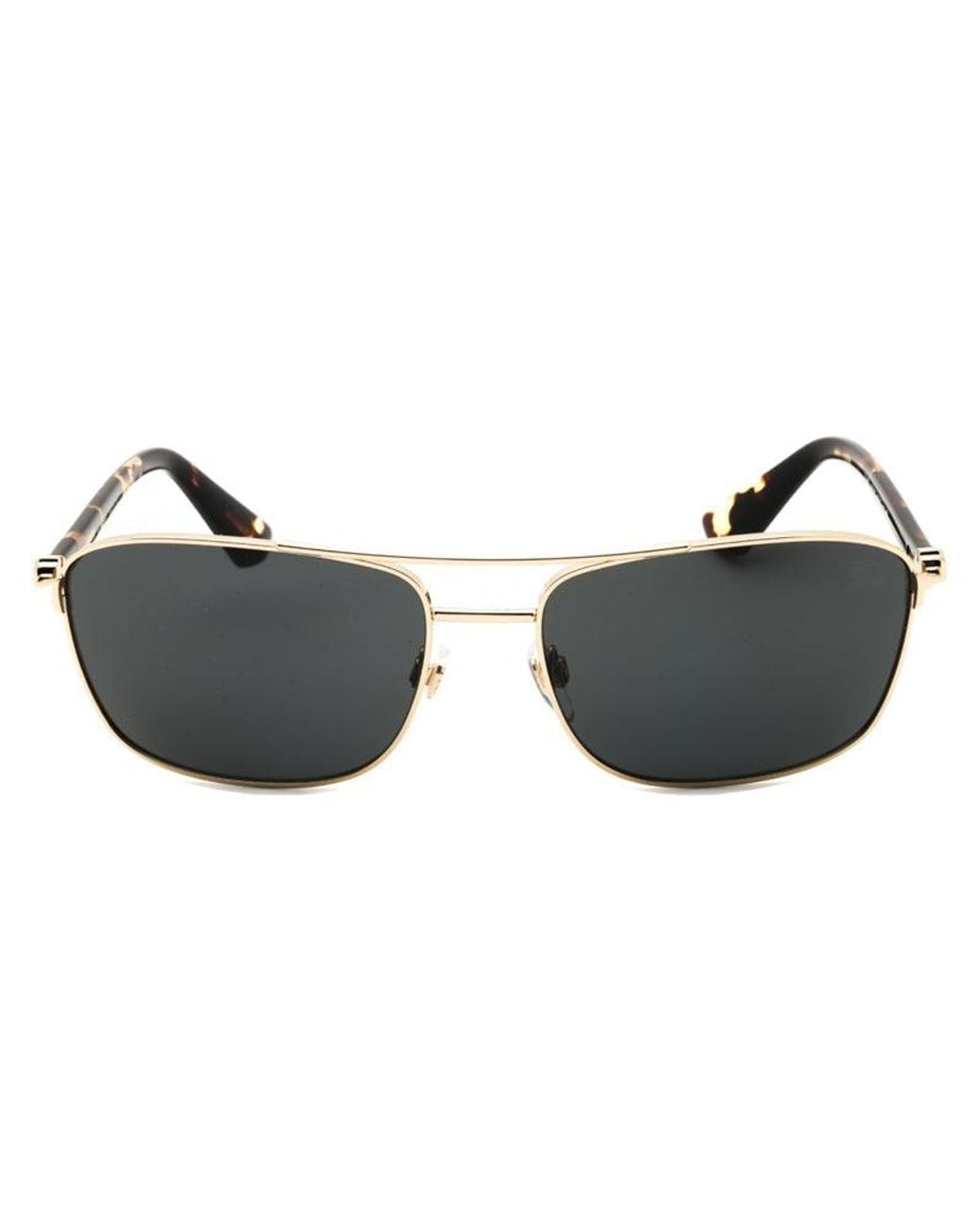 Burberry Black Sunglasses Rectangle Full Rim, Frame And Dark Lens Be3163110987 for men