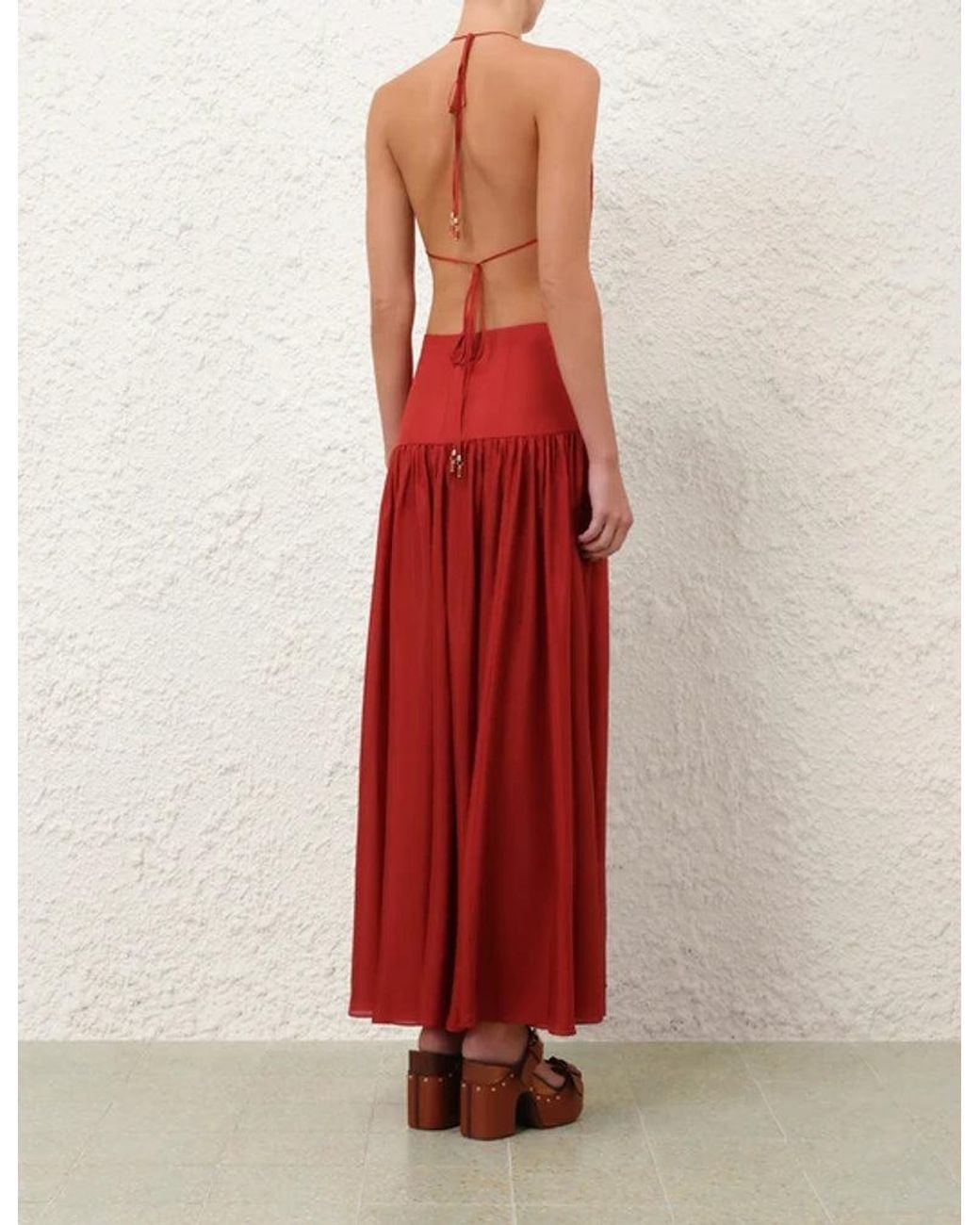 Zimmermann Red Zimmermann Dress