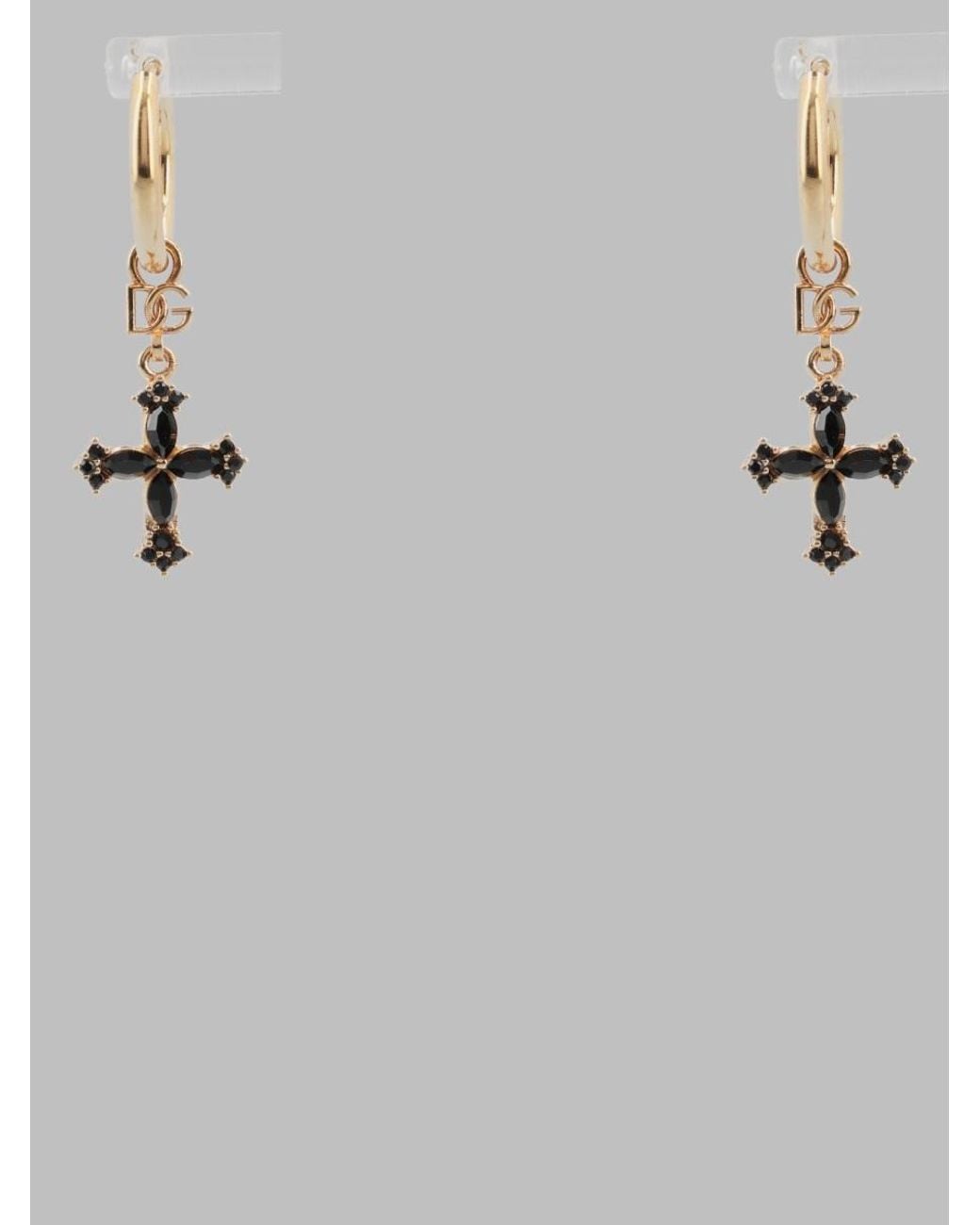Dolce & Gabbana Metallic Sculptural Steel, Brass & Glass Necklace For