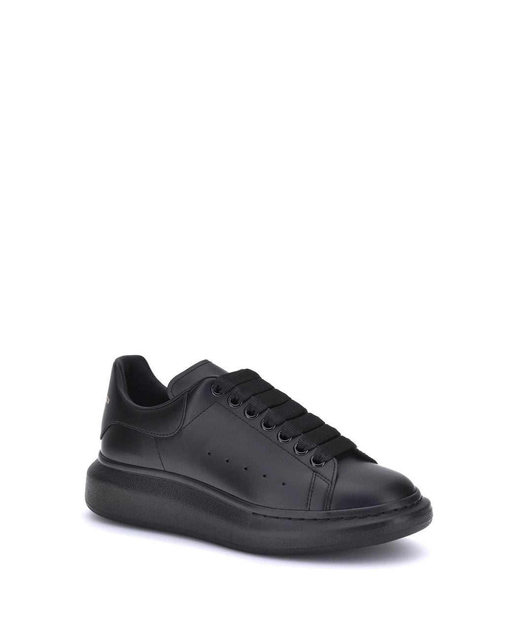 McQueen Blue Leather Sneakers for men