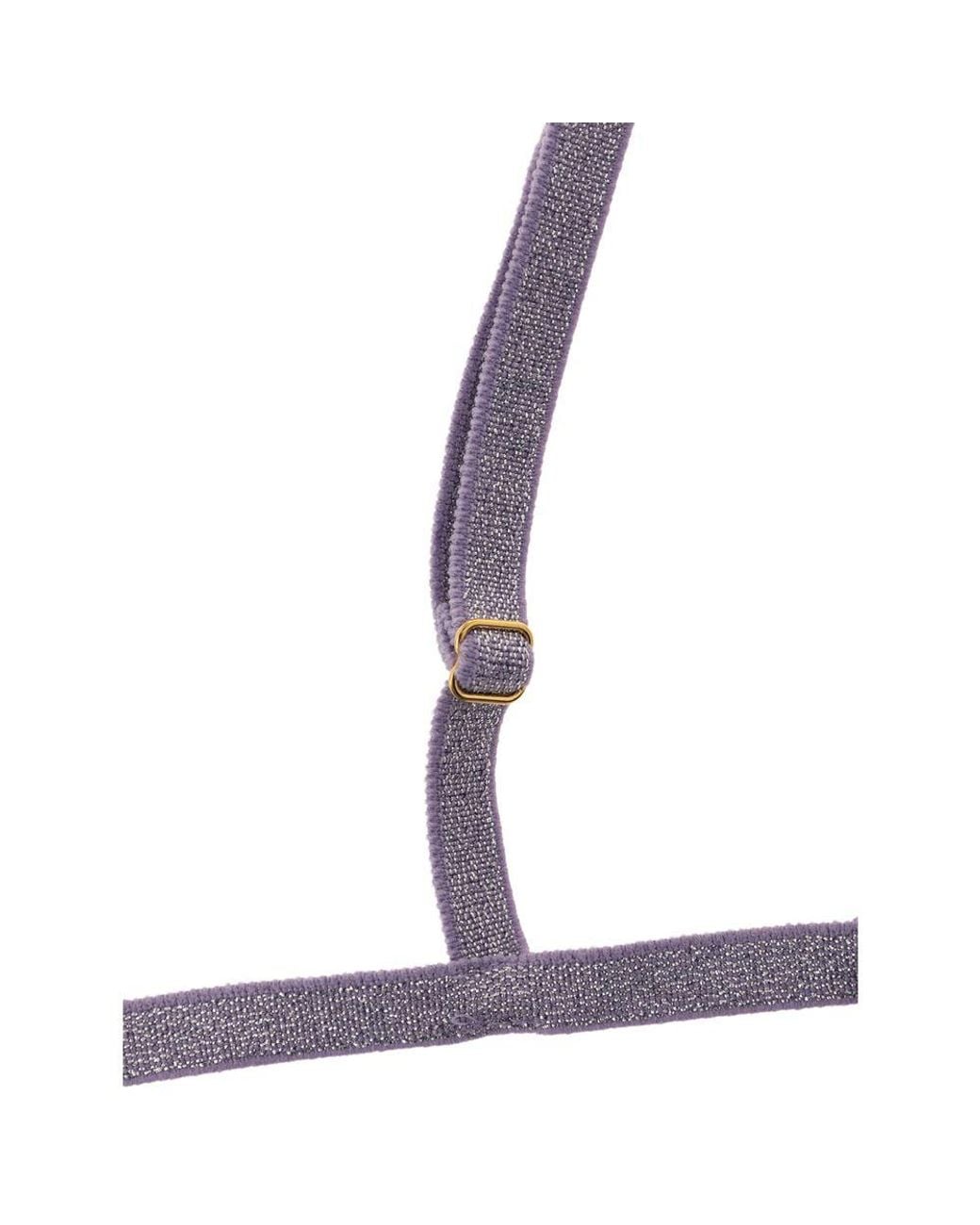 Tom Ford Purple Polyamide Bra Clothing