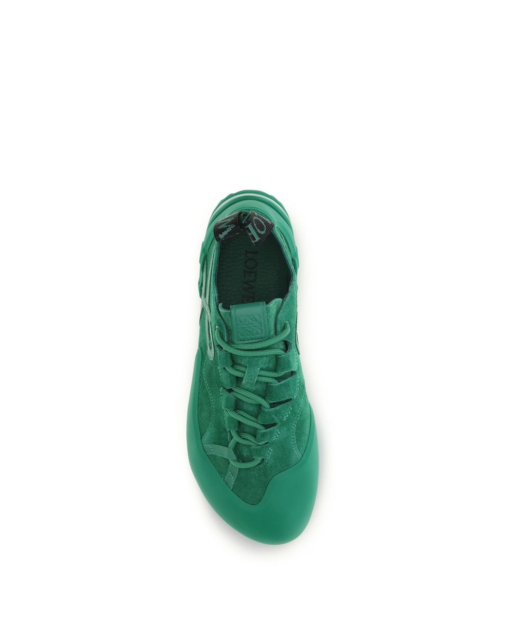 Loewe Green Sneakers Grip Suede Upper: Calf Trainers