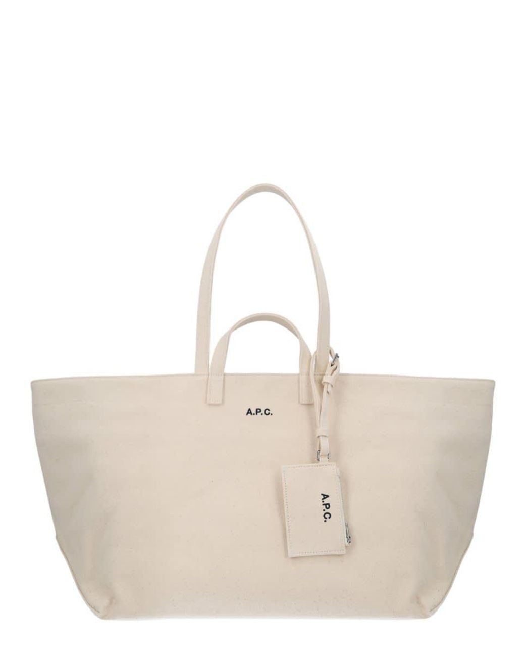 A.P.C. Natural Le Drummer Tote Bag