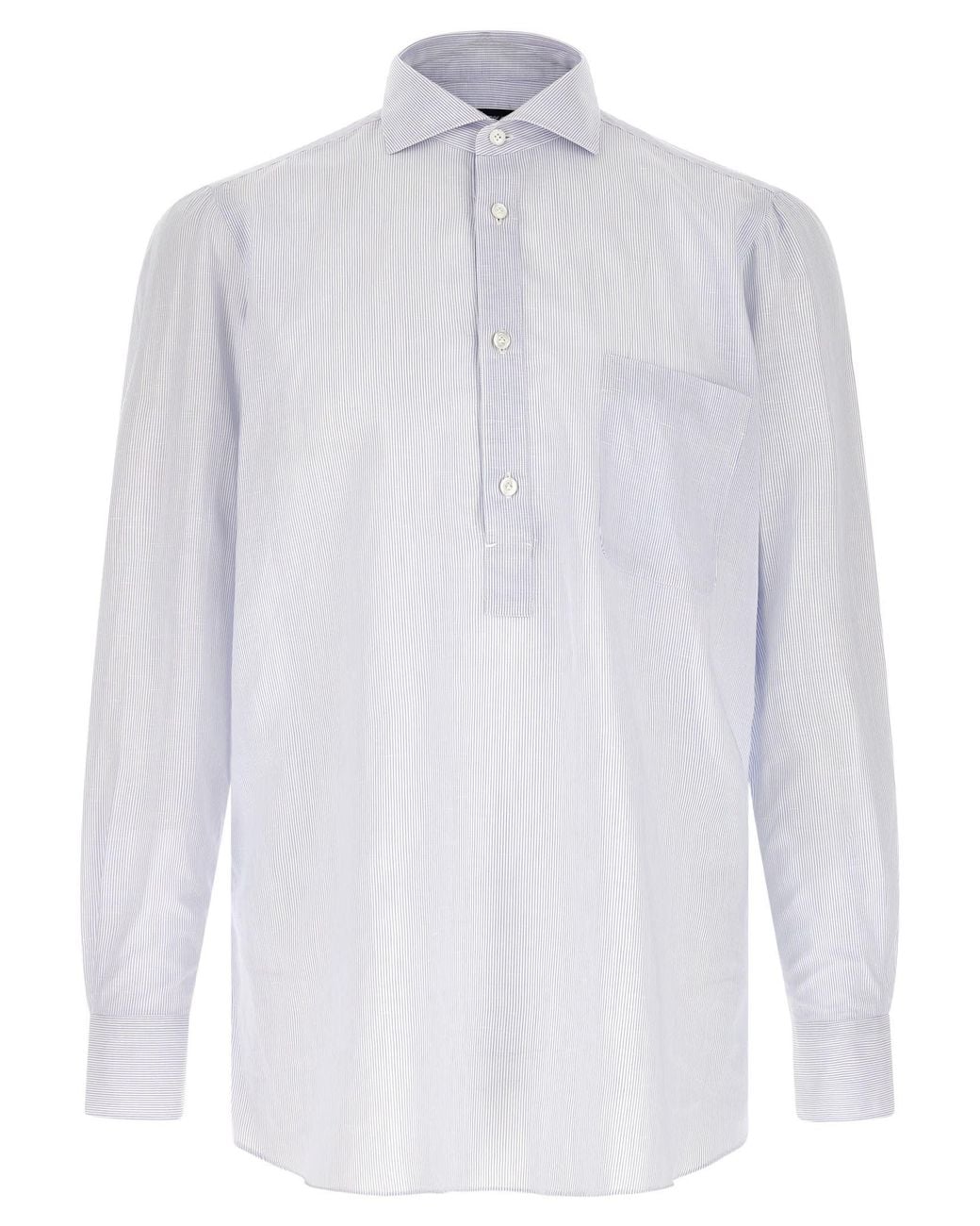 Finamore 1925 White Porto Blouse for men