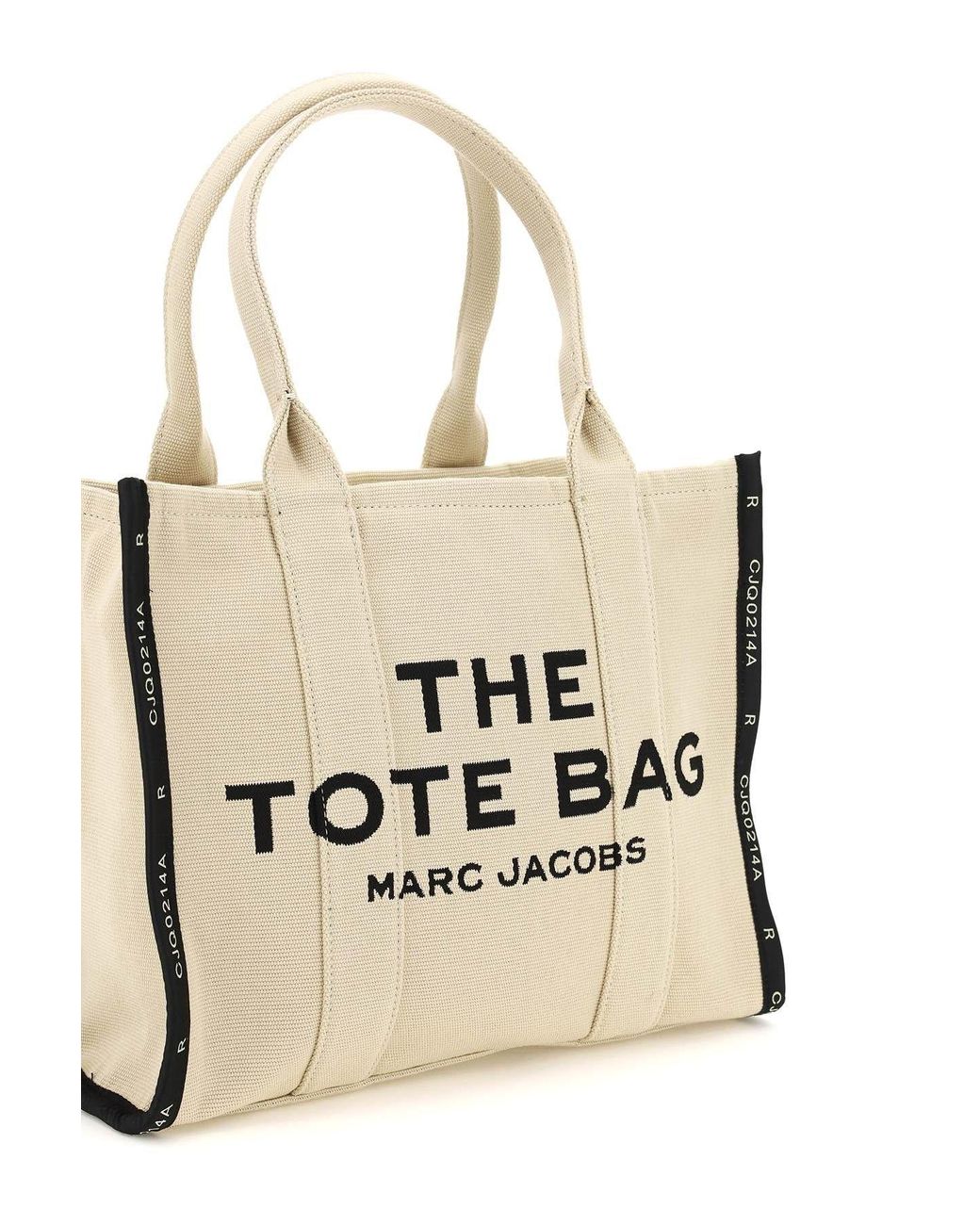Marc Jacobs The Jacquard Traveler Tote Bag Large in Natural | Lyst